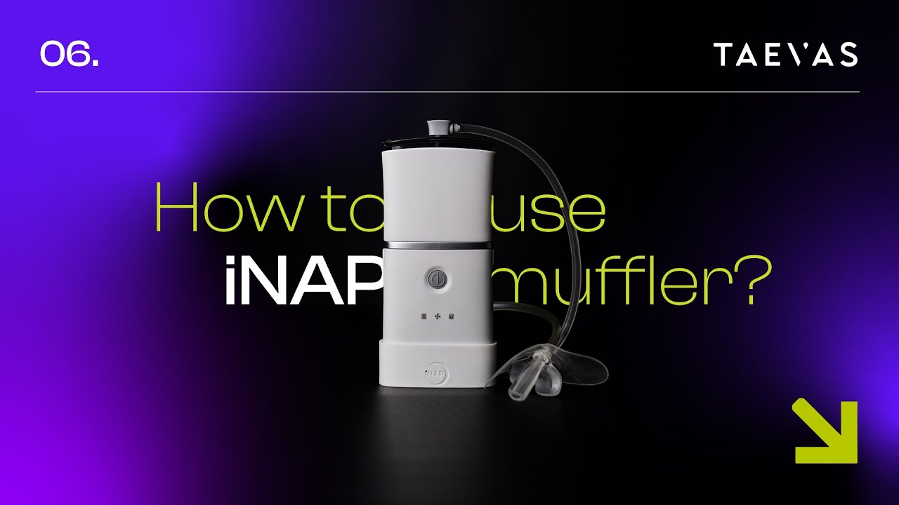 How to use iNAP Muffler - Sleep Apnea Therapy System